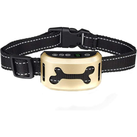 Betterlifegb - Anti Bark Collar Small Dogs Rechargeable Waterproof Dog Training Collar lcd Display with Beep Mode and Adjustable Vibration Collars