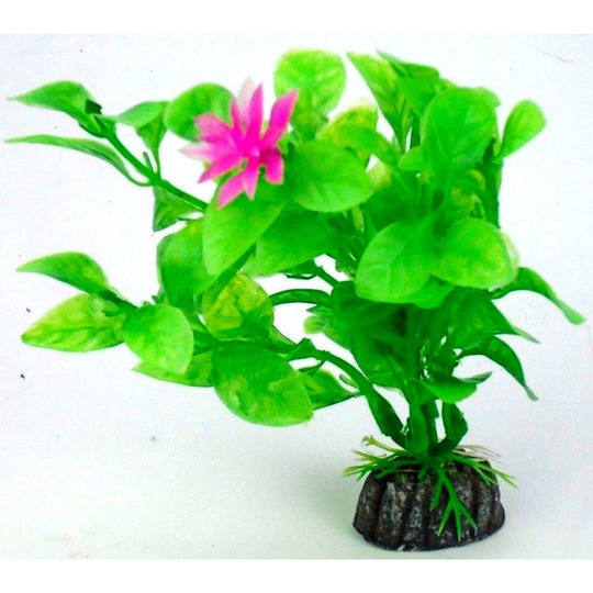 Aquarium Fish Tank Plant Decoration Plastic 4" tall plants Fresh Tropical