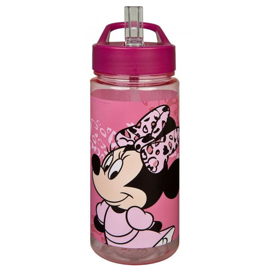 Scooli Minnie Mouse 2 Aero Bottle With Integrated Straw &Drinking Nozzle 500ML