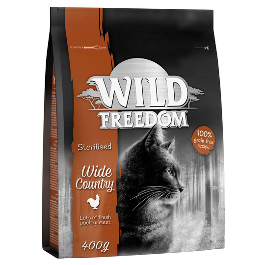 400g Wild Freedom Dry Cat Food - Special Price!* - Adult Chicken Sterlised (400g)