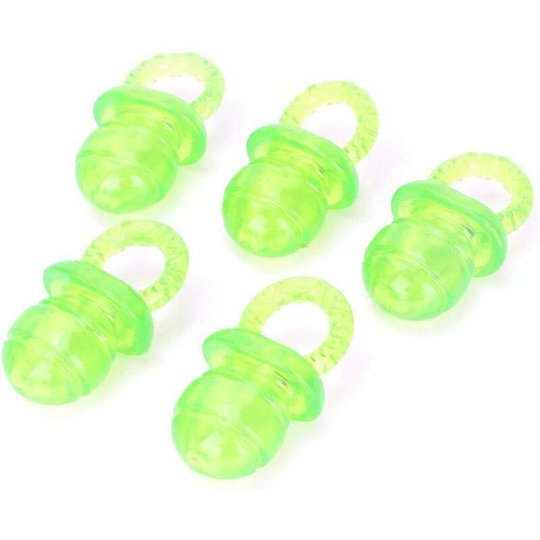 5pcs Dogs Chew Pacifier Toy Durable Molar Toy Cute Teeth Clean Toy Dog Cat Nipple Shape Interactive Chew Toy(Green)
