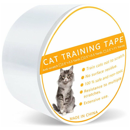 Anti-Scratch Cat Training Tape Furniture Sofa Protection Adhesive Tape Pet Accessories , l & 4 Inch