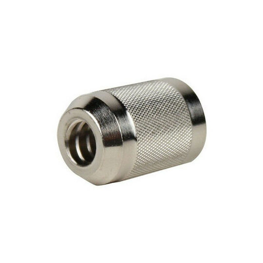 Neogen Prima Livestock Syringe Needle Nut (One Size) (Grey/Gold) - Grey/Gold