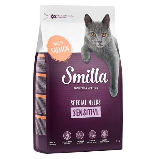 Smilla Adult Sensitive - Grain-free Salmon - 1kg