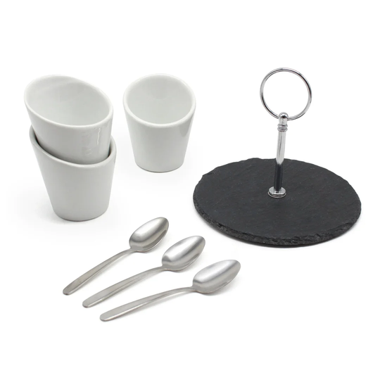 Dierf 4 Piece Condiment Server Set