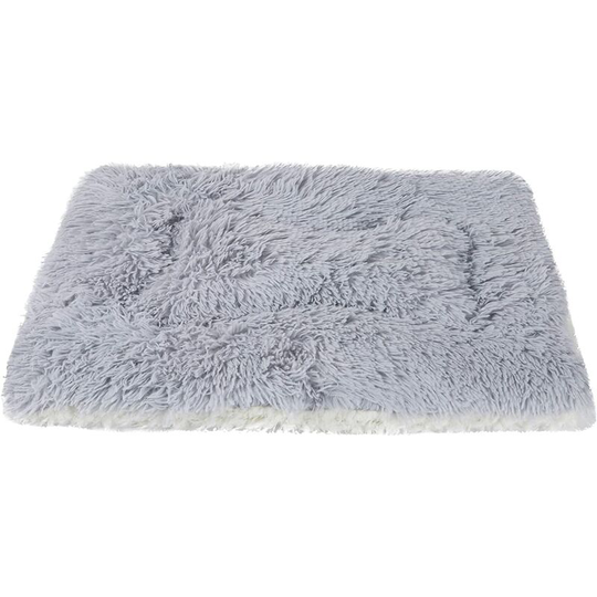 Machine Washable Dog Mat Double Sided Dog Bed Blanket Available Pet Bed(,Light Grey)