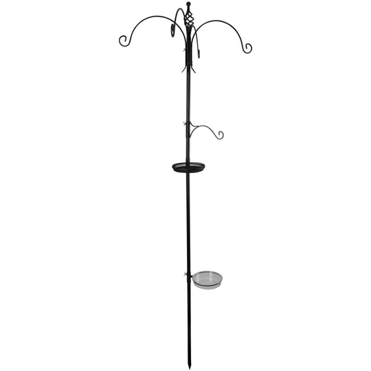 Esschert Design Bird Feeder Station FB150 - Green