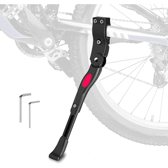 Adjustable Bike Kickstand for 22-28 Inch,Bike Accessories for Rockrider Mountain Bike,Road Bike,Folding Bike,Kids Bike