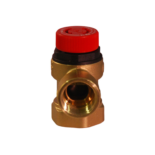 Ferroli Cylinder Spares - Ferroli - 6 Bar Pressure Relief c/w Loose Nut Connection