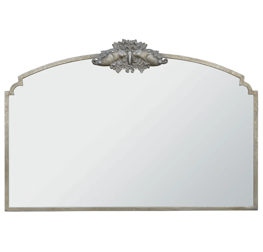 Crest Rabbit Overmantle Mirror