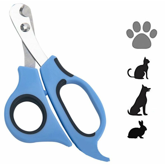 Professional claw cutter for chat with curved head - Suitable for cats and small pets (cats and small animals)