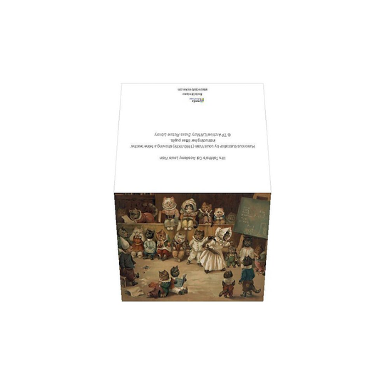 (6x8 Greeting Card) Mrs Tabithas Cat Academy Louis Wain (Greeting Card)