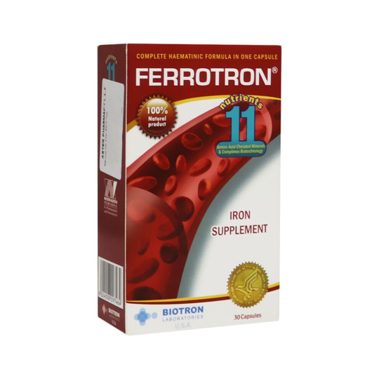 Ferrotron Capsules 30's