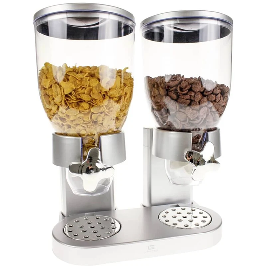 United Entertainment - Cornflakes Dispenser Silver Silver