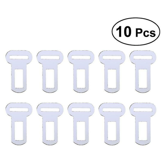 10pcs Pet Dog Cat Car Seat Belt Safety Attachment Buckle Vehicle Seatbelt Harness Buckle