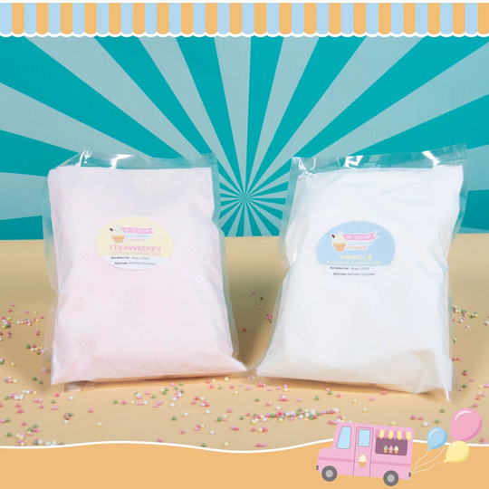 2Pk Ice Cream Mix Vanilla & Strawberry