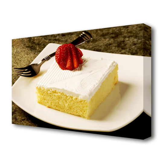 'Afternoon Treat Kitchen' - Canvas Print Wall Art