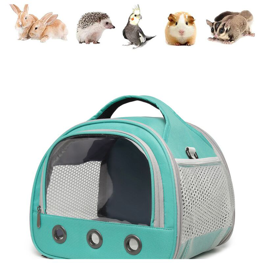 Sun Flowergb - Small Animal Carrier Bag Guinea Pig Carrier Large Size,Portable Bag with Strap for Hedgehog Squirrel Chinchilla (Upgraded Version)