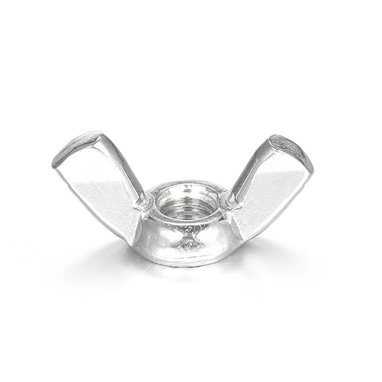 Superseller - DIN315 Butterfly-nut 304 Stainless Steel Nut Hand Screw Nuts, M6 - M6