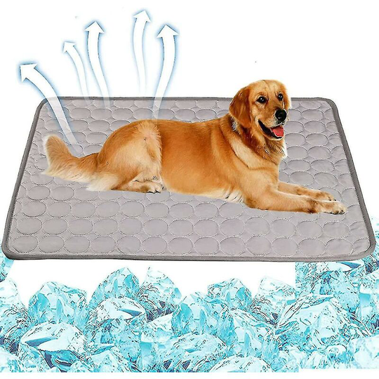 Deckon - dog Cooling Mat Sleeping Cooling Pad Washable Ice Silk Cool Blanket For Kennel Sofa Bed