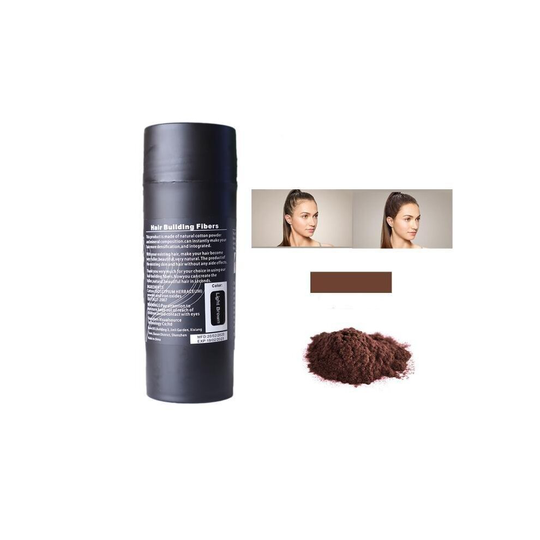 (Light brown) Professional Hair Fibers Keratin Toppik Thickening Spray