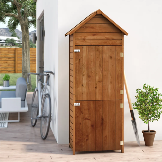 6.2 x 1.6ft Wooden Shed