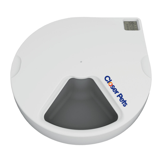 Closer Pets C500 Automatic Pet Feeder - 5 x 330g capacity