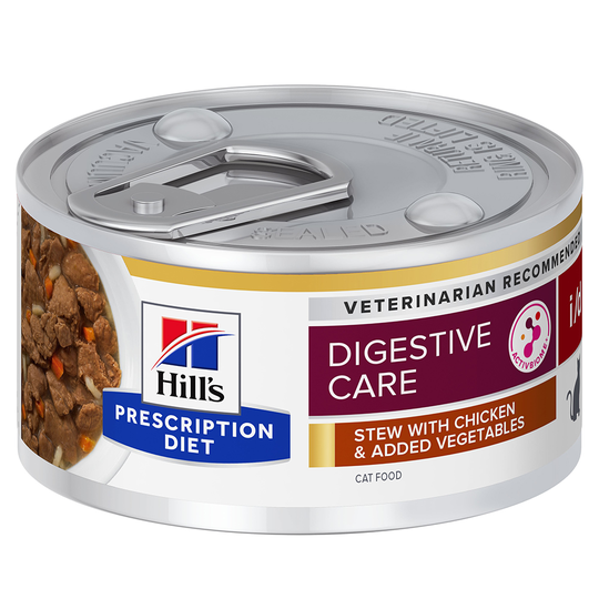 Hill's Prescription Diet Feline i/d Digestive Care Stew - Chicken - 24 x 82g