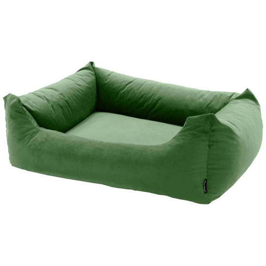 Dog Bed Velvet 80x67x22 cm Green Madison Green