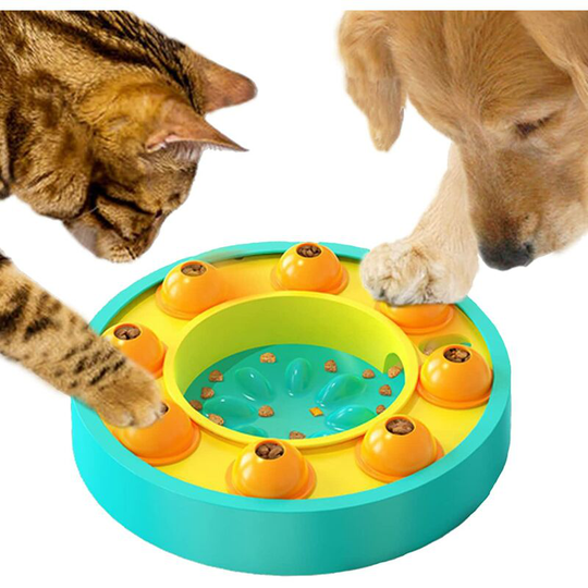 Dog Puzzle Toy, Dog Feeding Bowl for Small Medium Dogs, Dog Feeding Bowl Puppy Interactive Toys for Dogs Cats, Dog Puzzle Toy Dog Toy Bowl