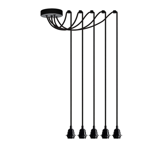 Newlyn 5-Light Cluster Bulb Pendant