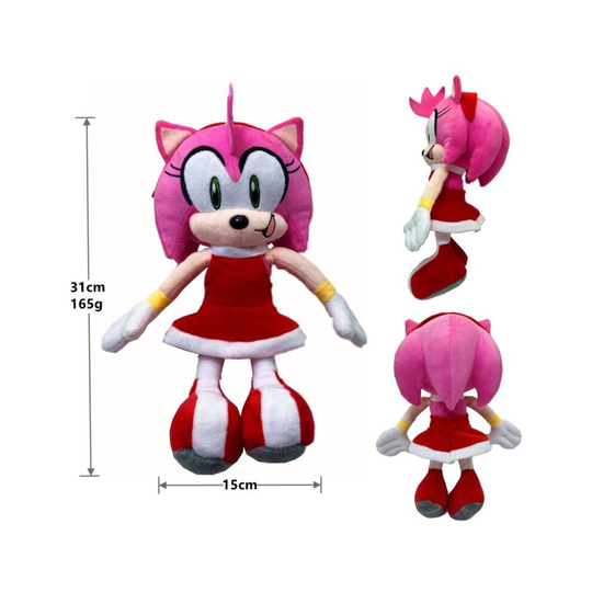 (Amy Ross) Sonic The Hedgehog Cream The Rabbit Warhead Bruz Alienated Werewolf Plush Toy Soft Stuffed Doll Kids Toys Gifts