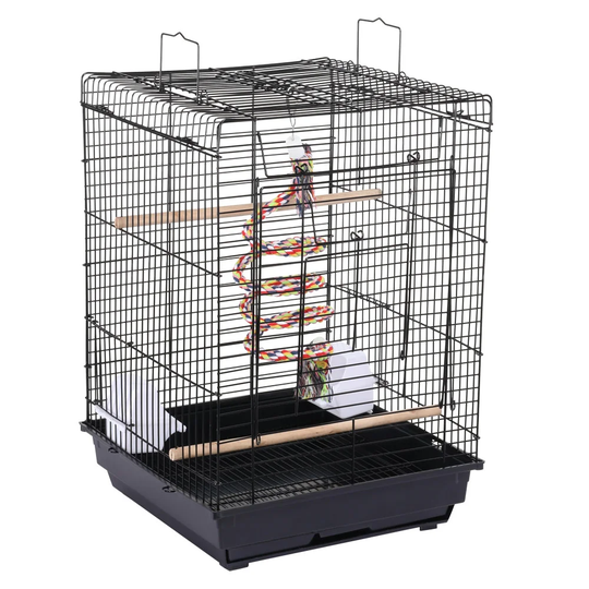 Camron 58Cm Iron Play Table Top Bird Cage with Perch