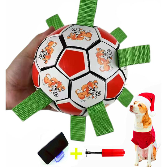 Dog toy, dog toy ball, anti boredom dog toy for small and medium dogs (with air pump and surprise)