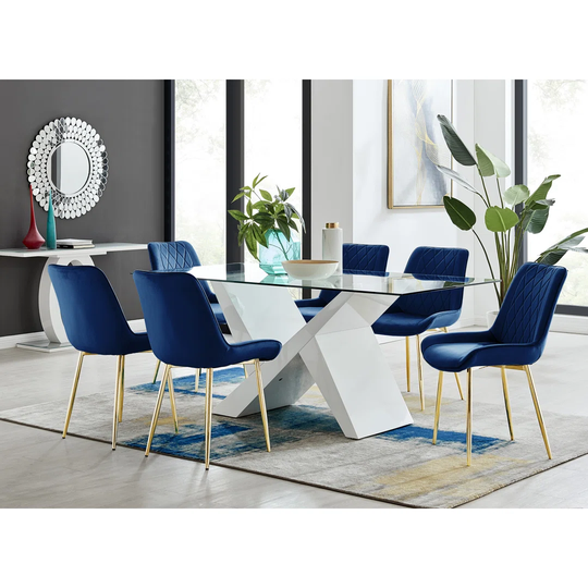 Pikus 6 - Person Dining Set