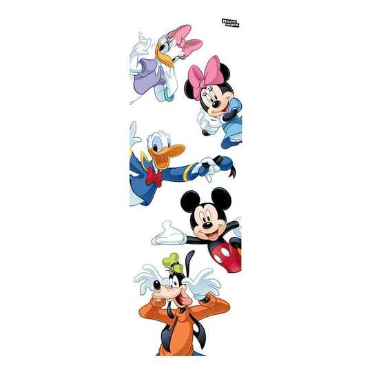 5 Piece Mickey and Friends Wall Sticker Set