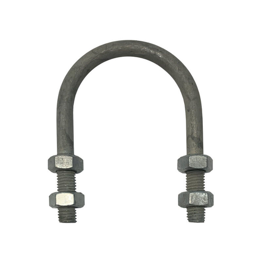 U-Bolt M16 x55mm Thread, 149mm Inside Diam, 182mm Inside Height Galvanised