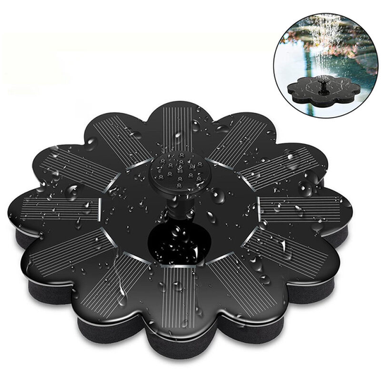 Solar Bird Bath Fountains, Solar Fountain Pump for Bird Bath, Bird Bath Fountain Solar Power Water Fountain, Floating Solar Birdbath Fountain,