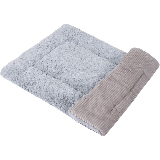 Dog Mattress, Pet Mattress, Dog Blanket XZ014 (S(58 * 40CM), Wicker Gray)
