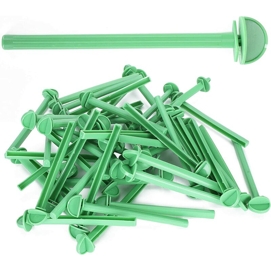 Litzee - 50pcs Sturdy and Durable Perches, Pet Bird Standing Stick, Bird Cage Accessories for Parrots Parakeet Standing Various Birds to Stand