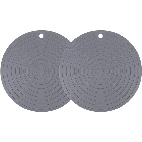 2 Pieces Cat and Dog Bowl Mat, Silicone Cat Feeding Mat , Non-Slip Bottom Mat Pet Bowls