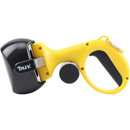 Dog Poop Scoop, Portable Poop Scoop for Large and Small Dogs, Poop Cleaner with Bag Dispenser