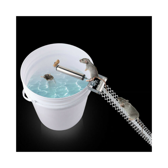 Mice Rat Mouse killer Roll Trap Log Grasp Bucket Tools Home Roller Ramp