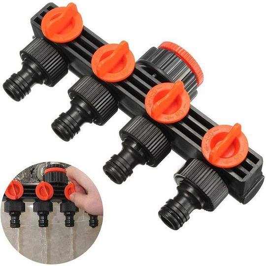 Way Water Distributor Hose Splitter Garden Hose Connector y Connector Tap Water Splitter