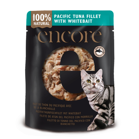 Encore Cat Broth Pouch Saver Pack 48 x 70g - Tuna with Whitebait