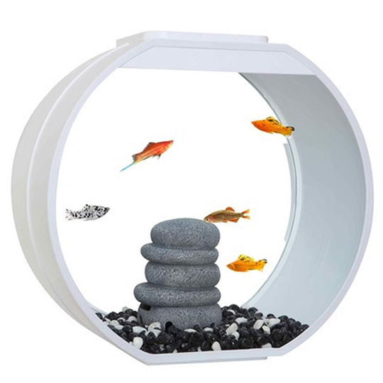 Fish R Fun, Deco Fish Tank 20L White