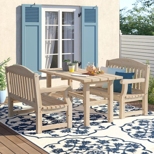 Gosnold 4 Seater Dining Set