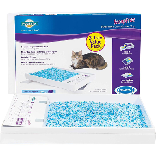 PetSafe ScoopFree Self-Cleaning Cat Litter Box Tray Refills - 3-Pack