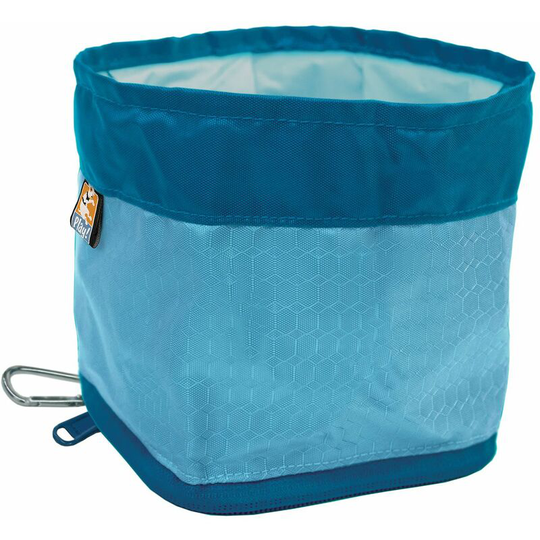 Kurgo Zippy Bowl - Blue Coastal Blue