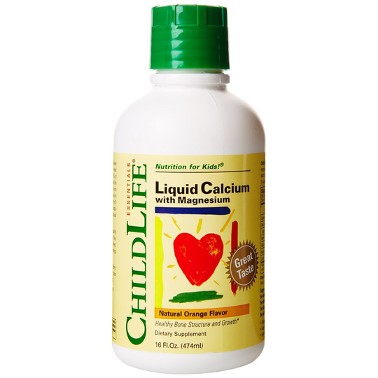 Child Life Essentials Liquid Calcium Magnesium, 16 Fl Oz